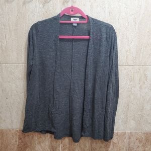 Gray longsleeved cardigan